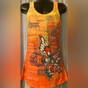 Sunsets & Butterfly Top